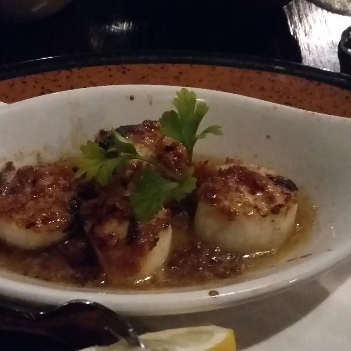 Pan Seared Scallops with Bacon