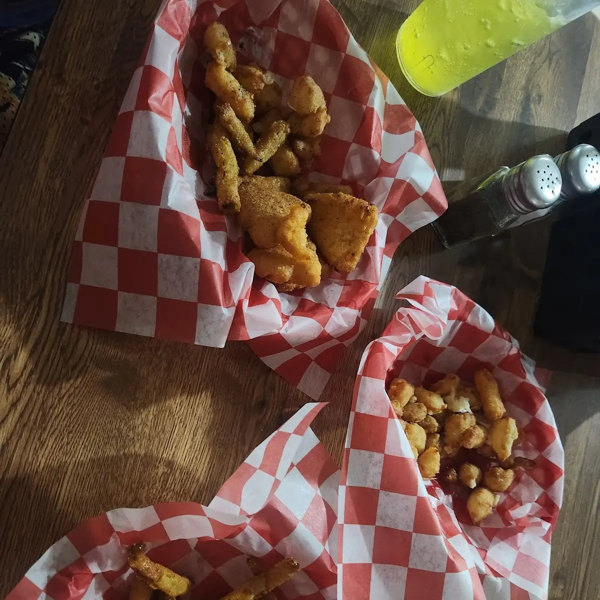 Mozzarella Sticks Pickle Fries Cheese Curds