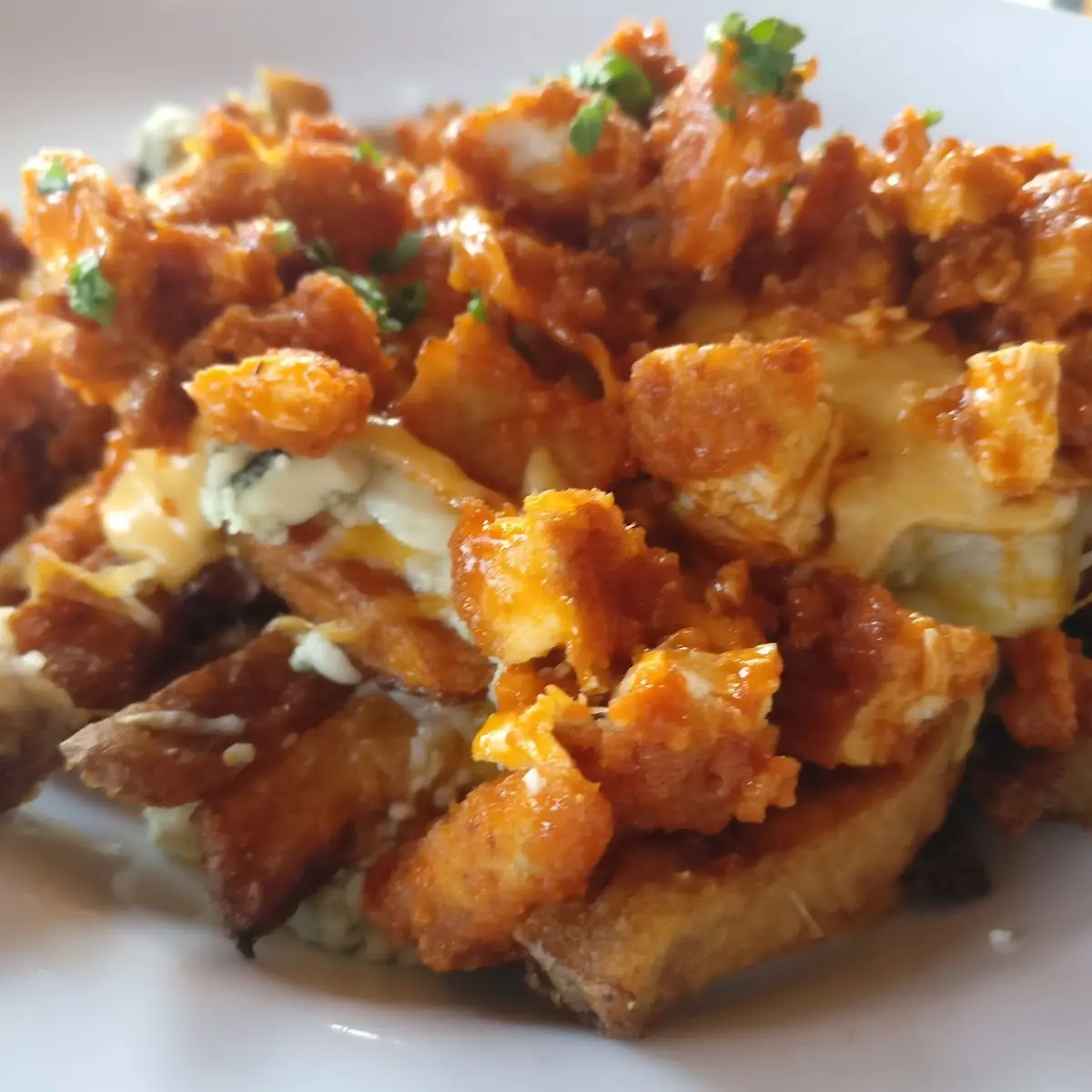 Buffalo Chicken Poutine