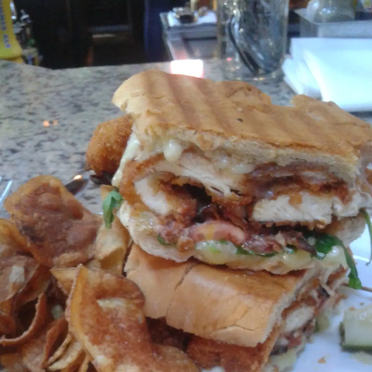 Chicken Bacon Ranch Panini