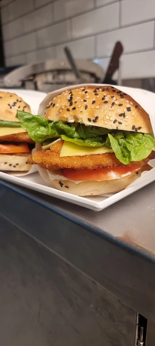 Chicken Schnitzel Burger