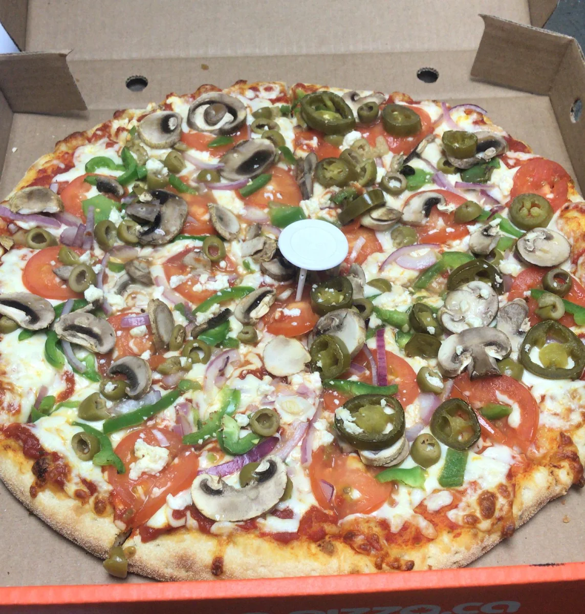 Garden Veggie Pizza