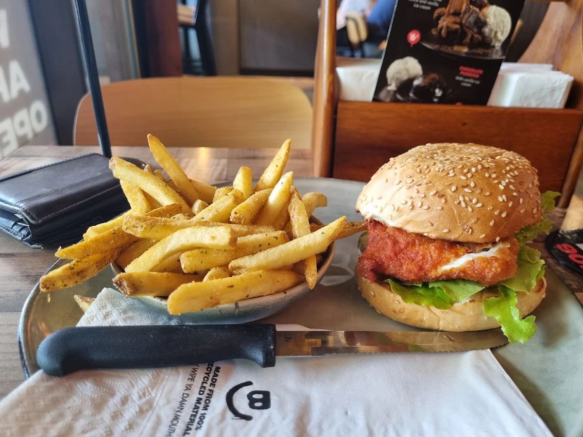 Southern Fried Chicken Burger