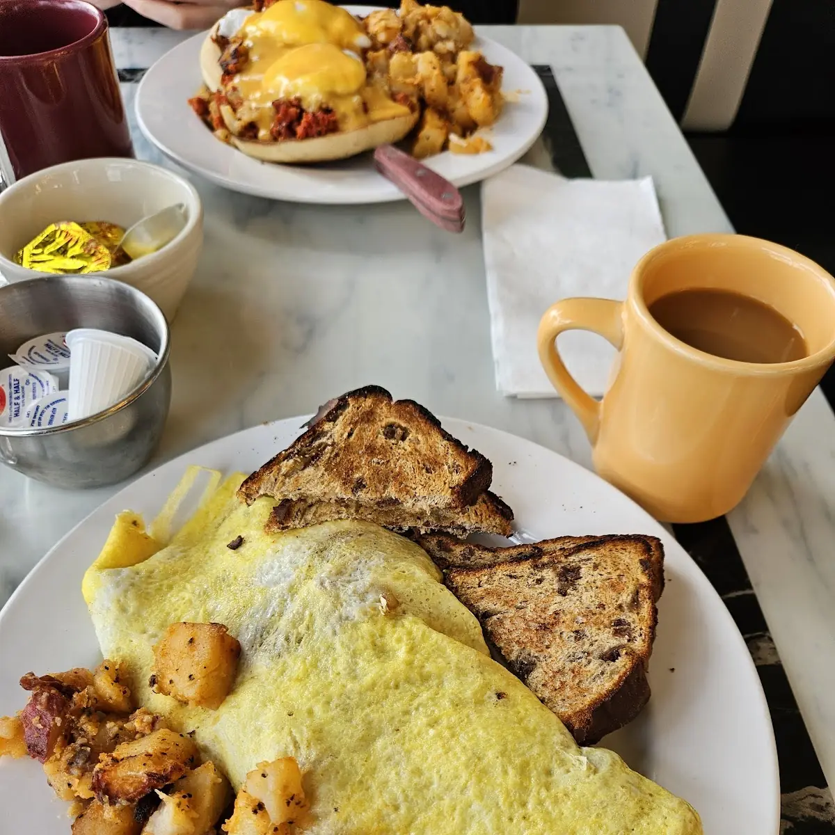 Corned Beef Hash Omelet