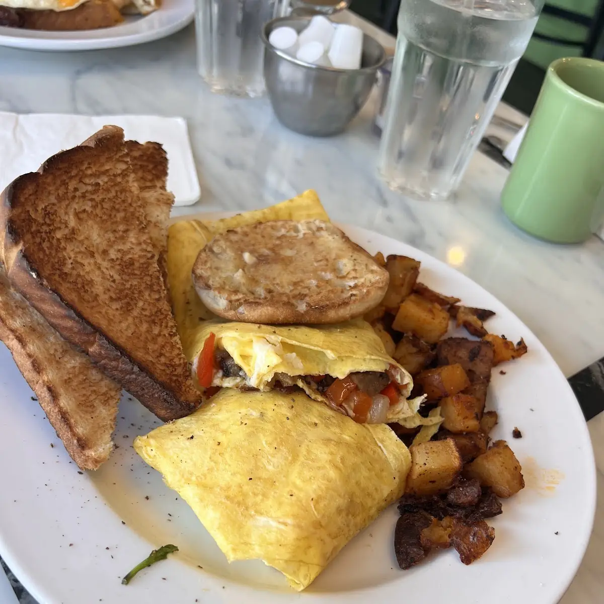Western Omelette Pumpkin Pancake