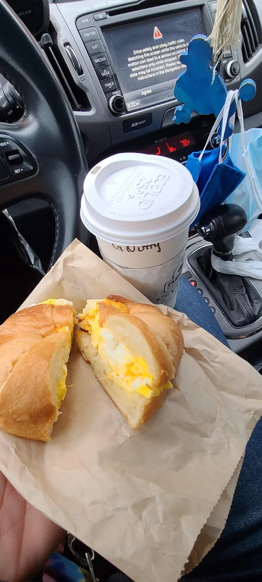 Egg and Cheese Croissant Sandwich