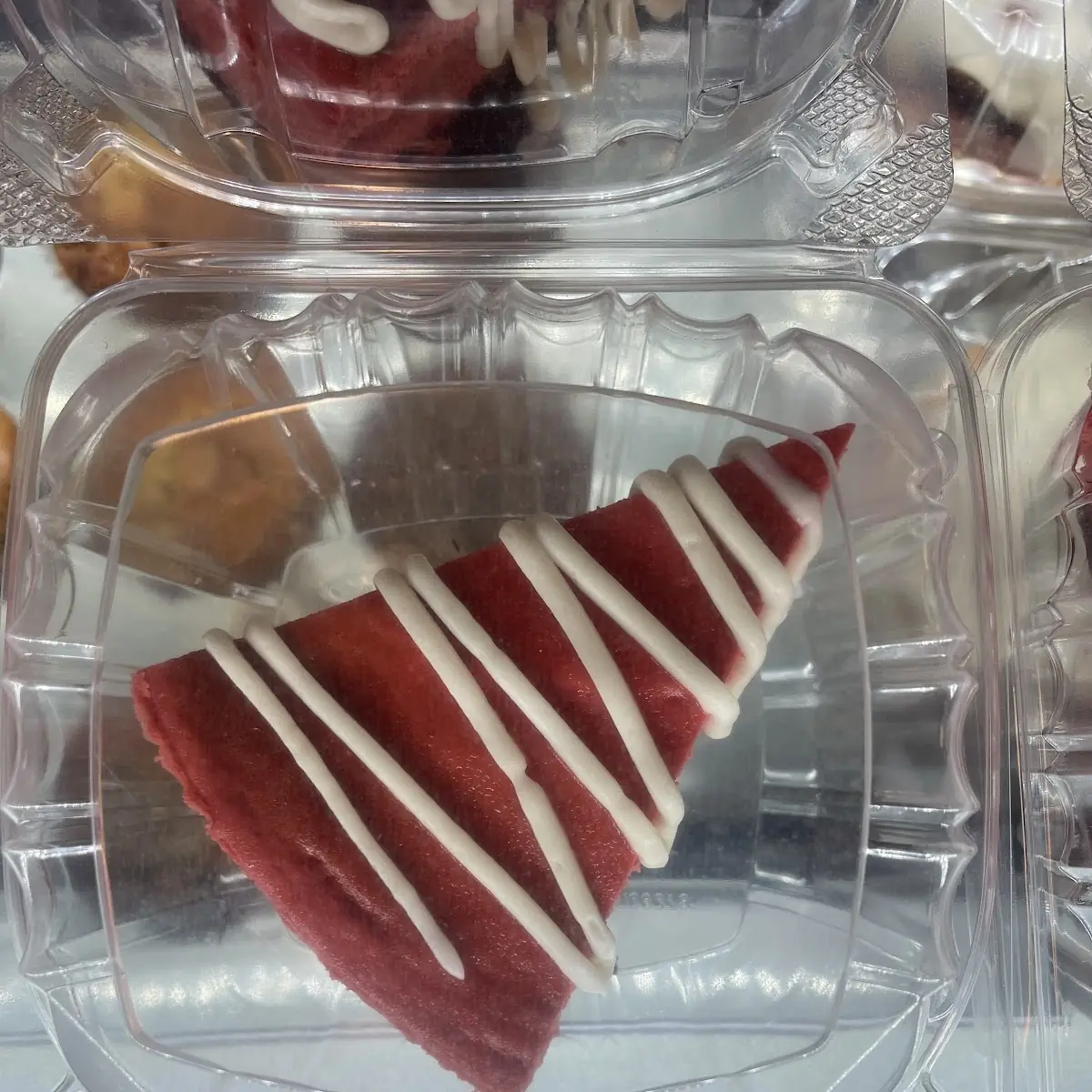 Red Velvet Cheesecake Slice
