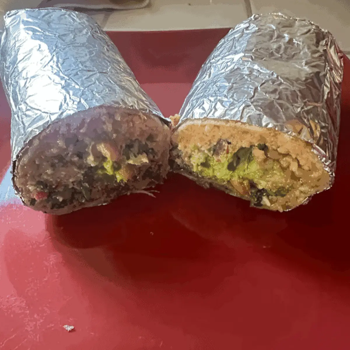 Savory Beef and Bean Burrito