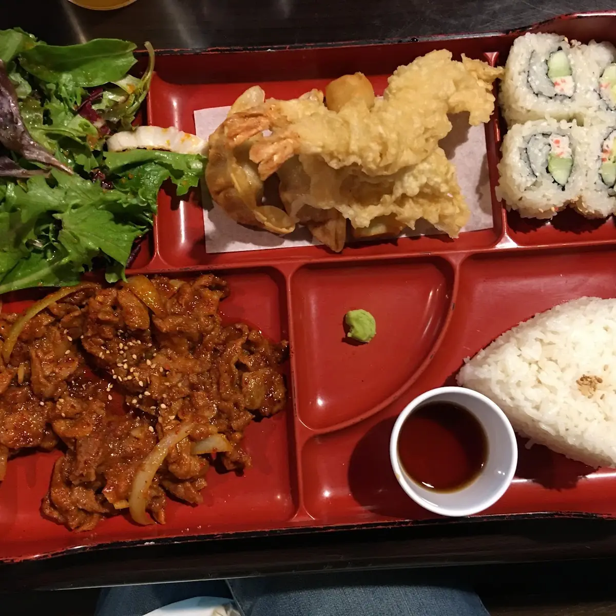 Salmon Bento