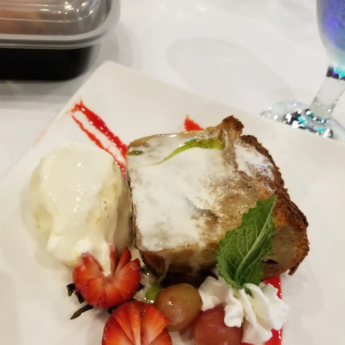 Toffee Pecan Bread Pudding