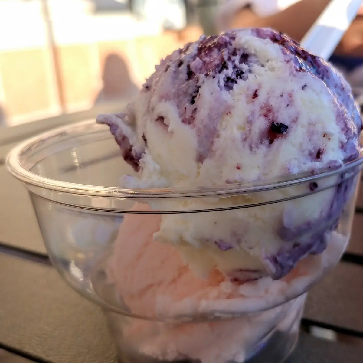 Blueberry Top Sugar Free Strawberry Bottom