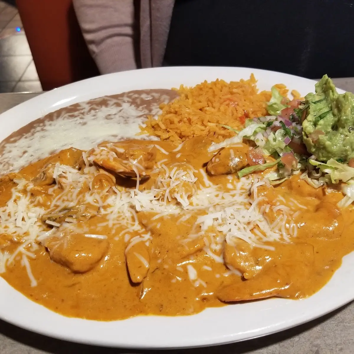 Camarones En Crema Chipotle