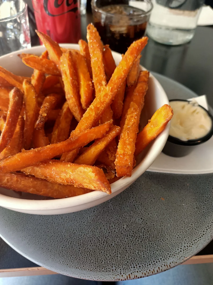 Sweet Potato Fries, Cafe Beach Pit