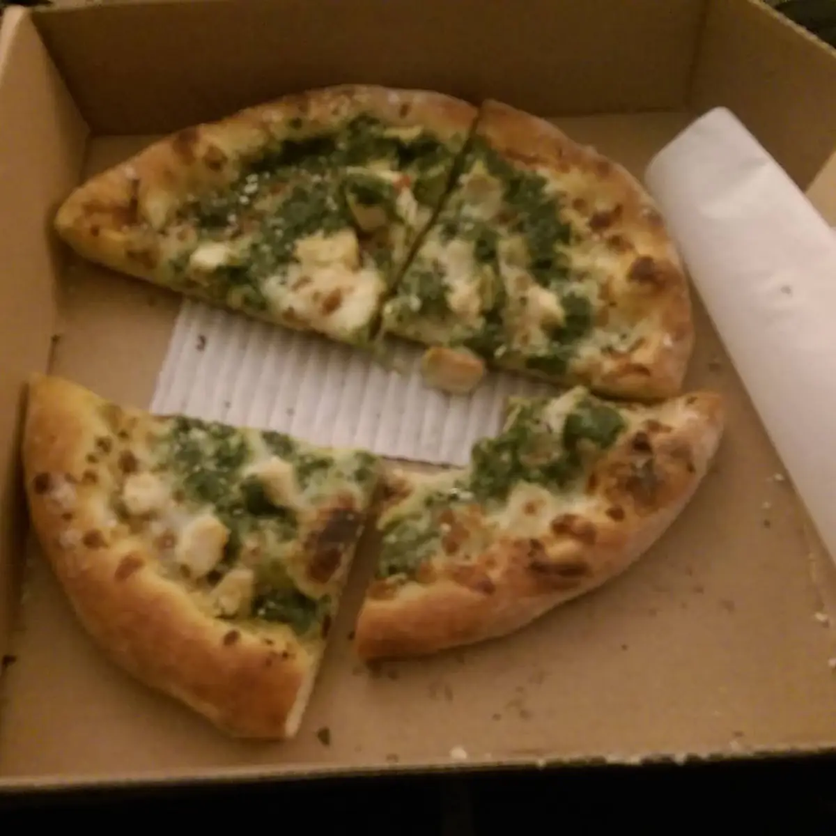 Chicken White Pizza