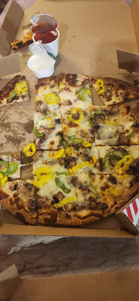 Philly Cheesesteak Pizza