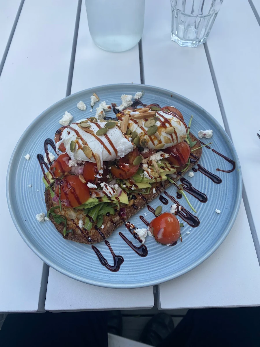 Breakfast Bruschetta, The Coastal Brew Cafe & Catering