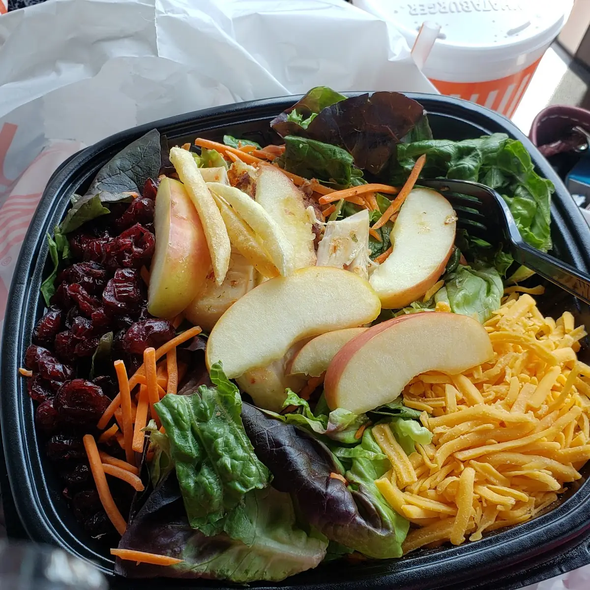 Apple & Cranberry Chicken Salad