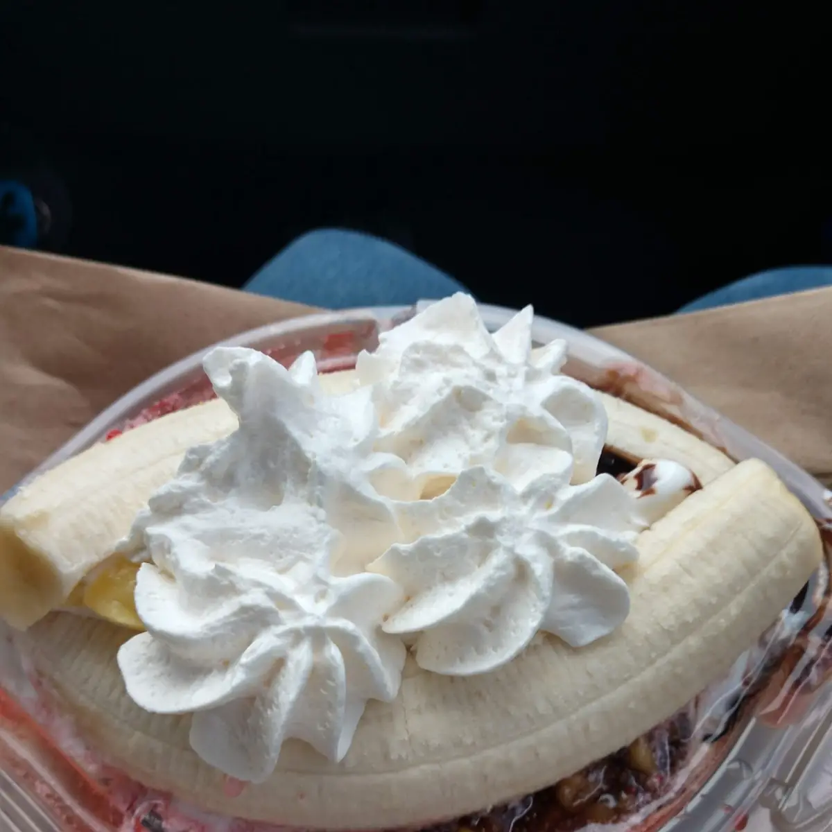Banana Split from the Dairy Queen