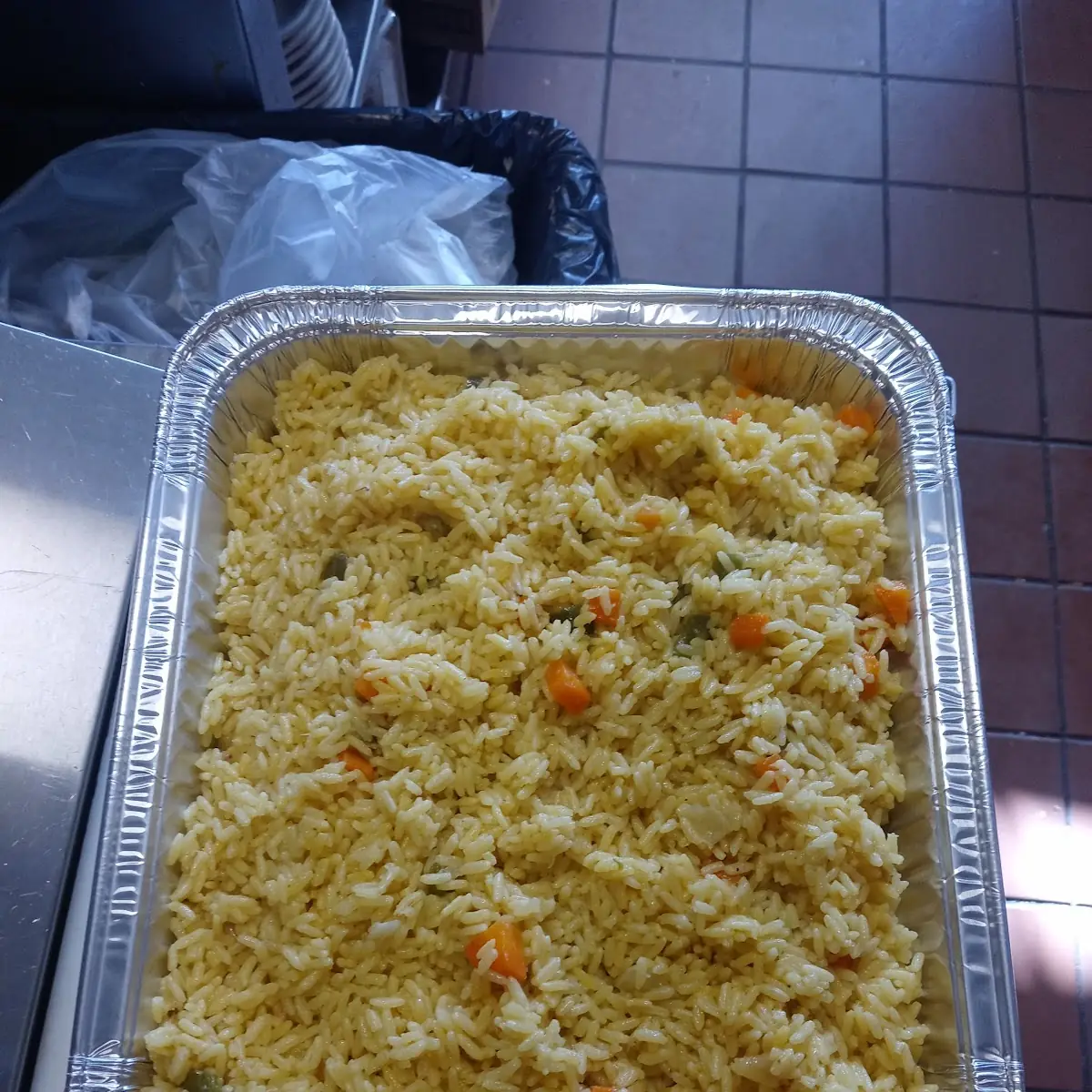 Vegetable Yellow Rice