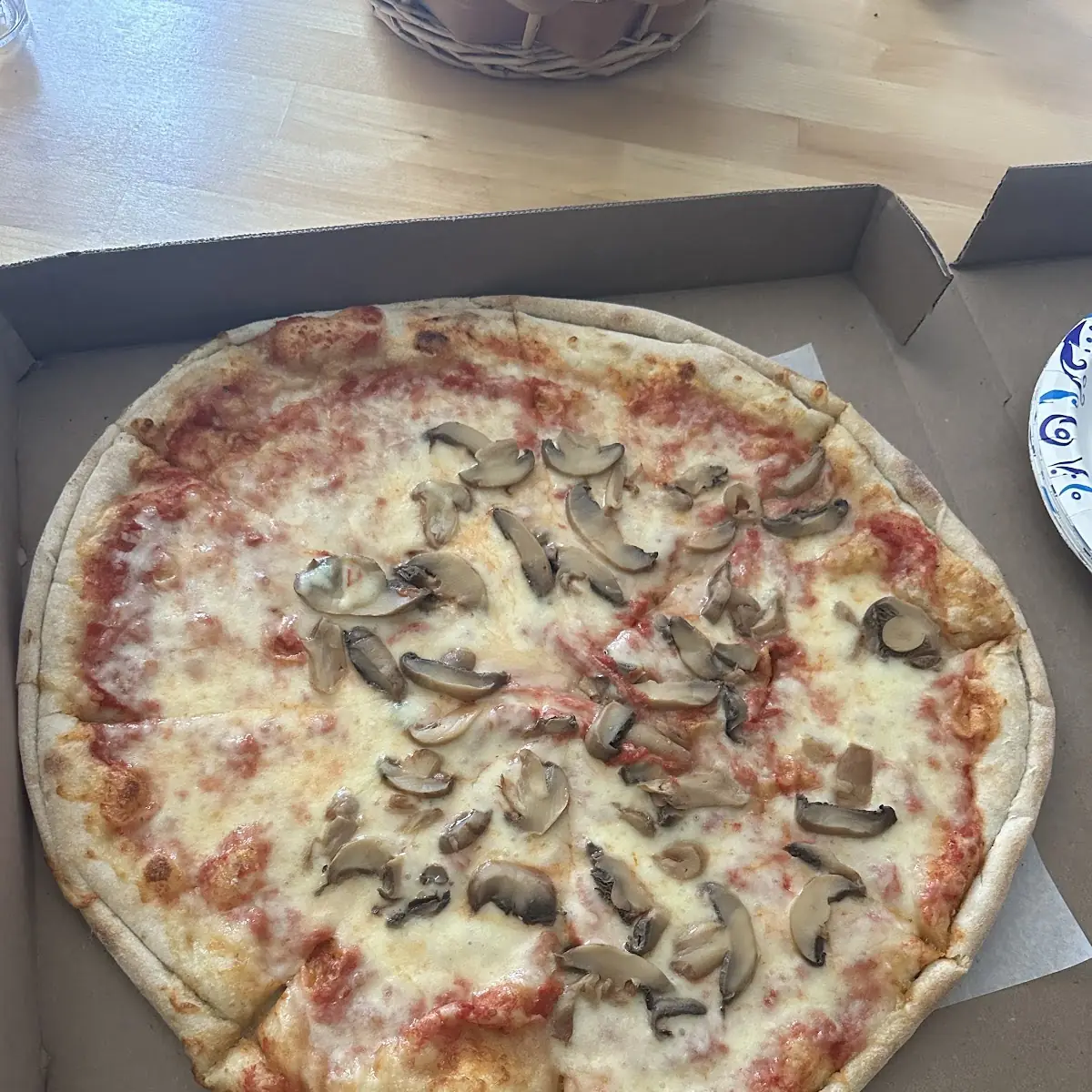 Mushroom Pizza