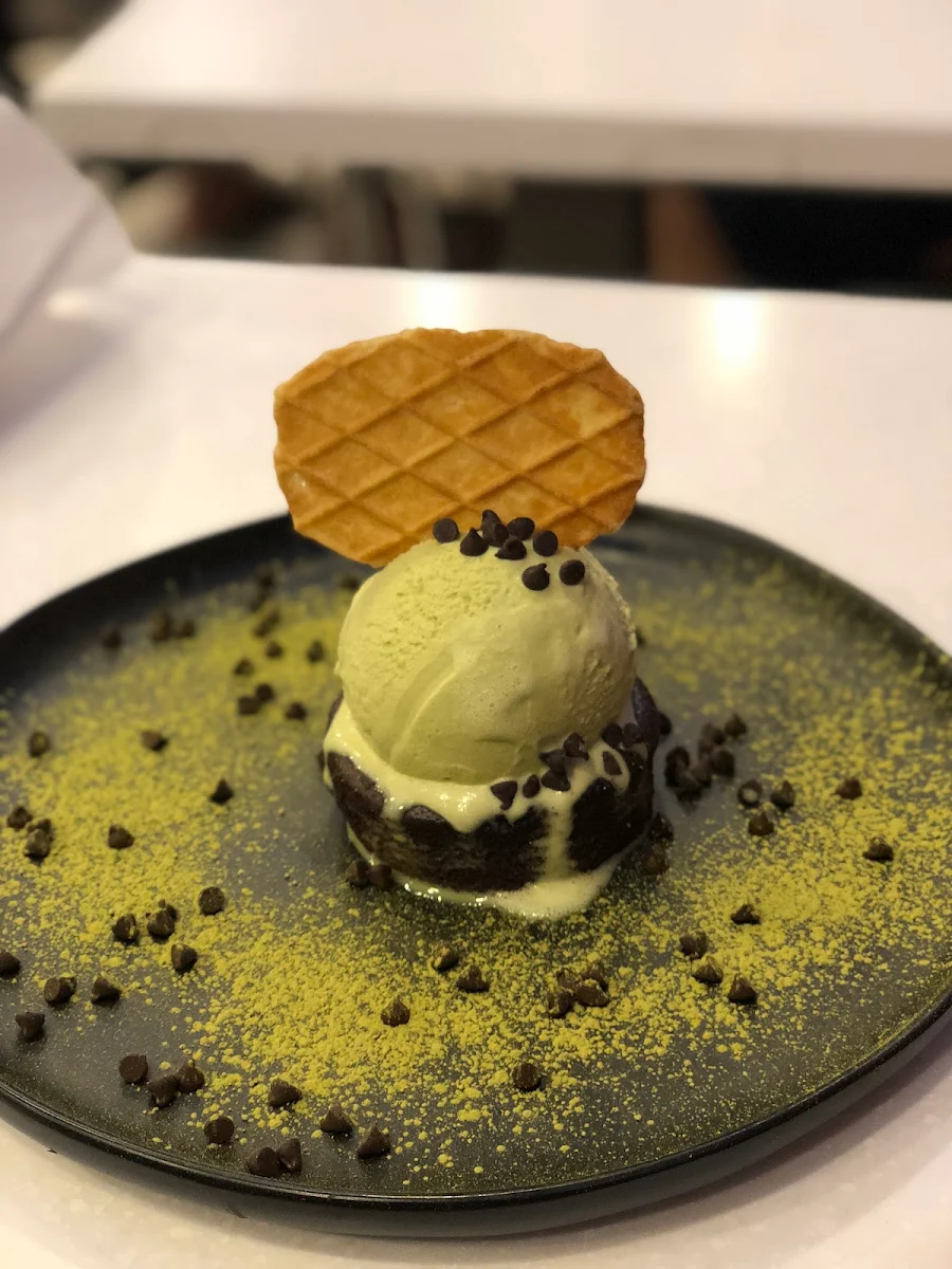 Matcha Green Tea Gelato Waffle