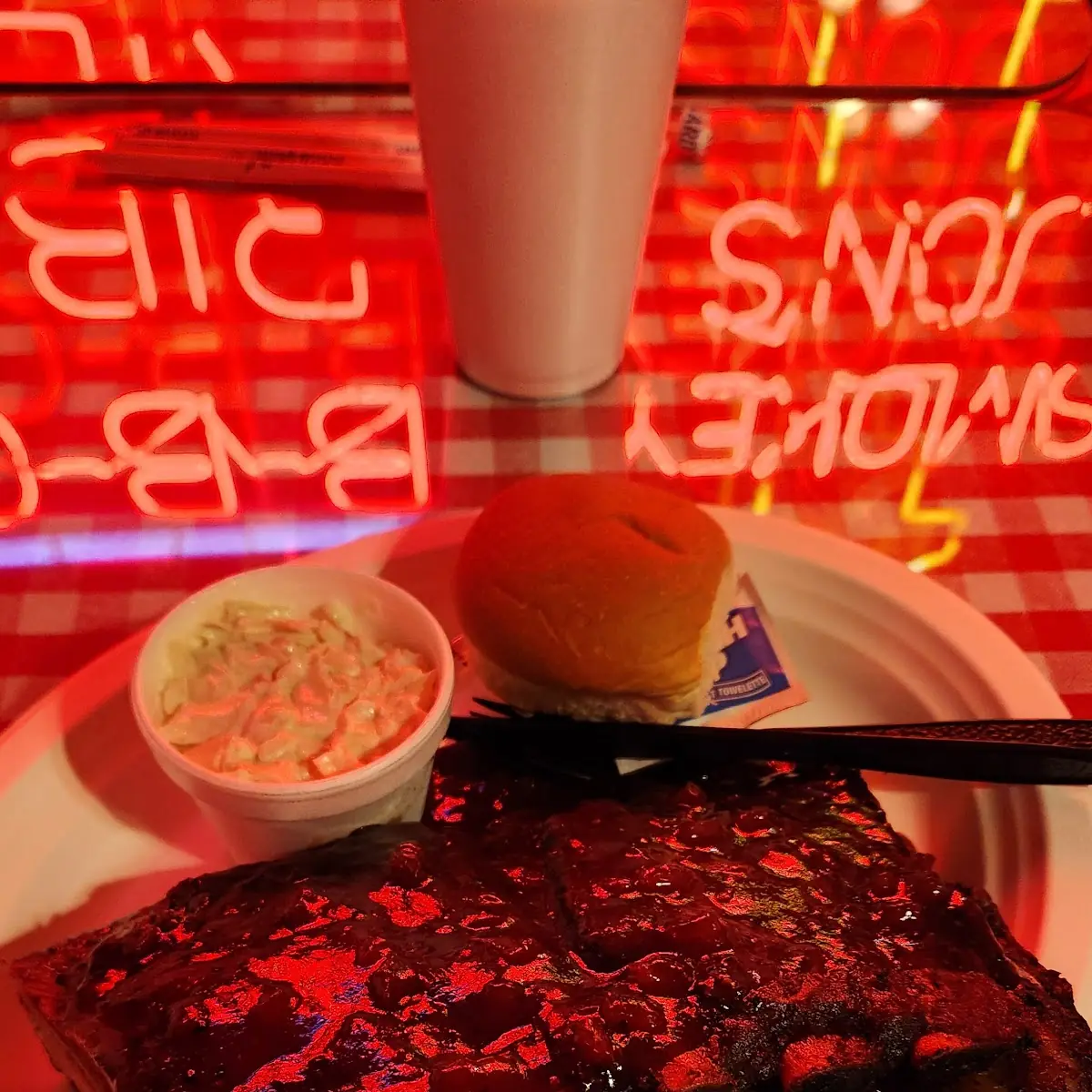 Half Slab BBQ Ribs