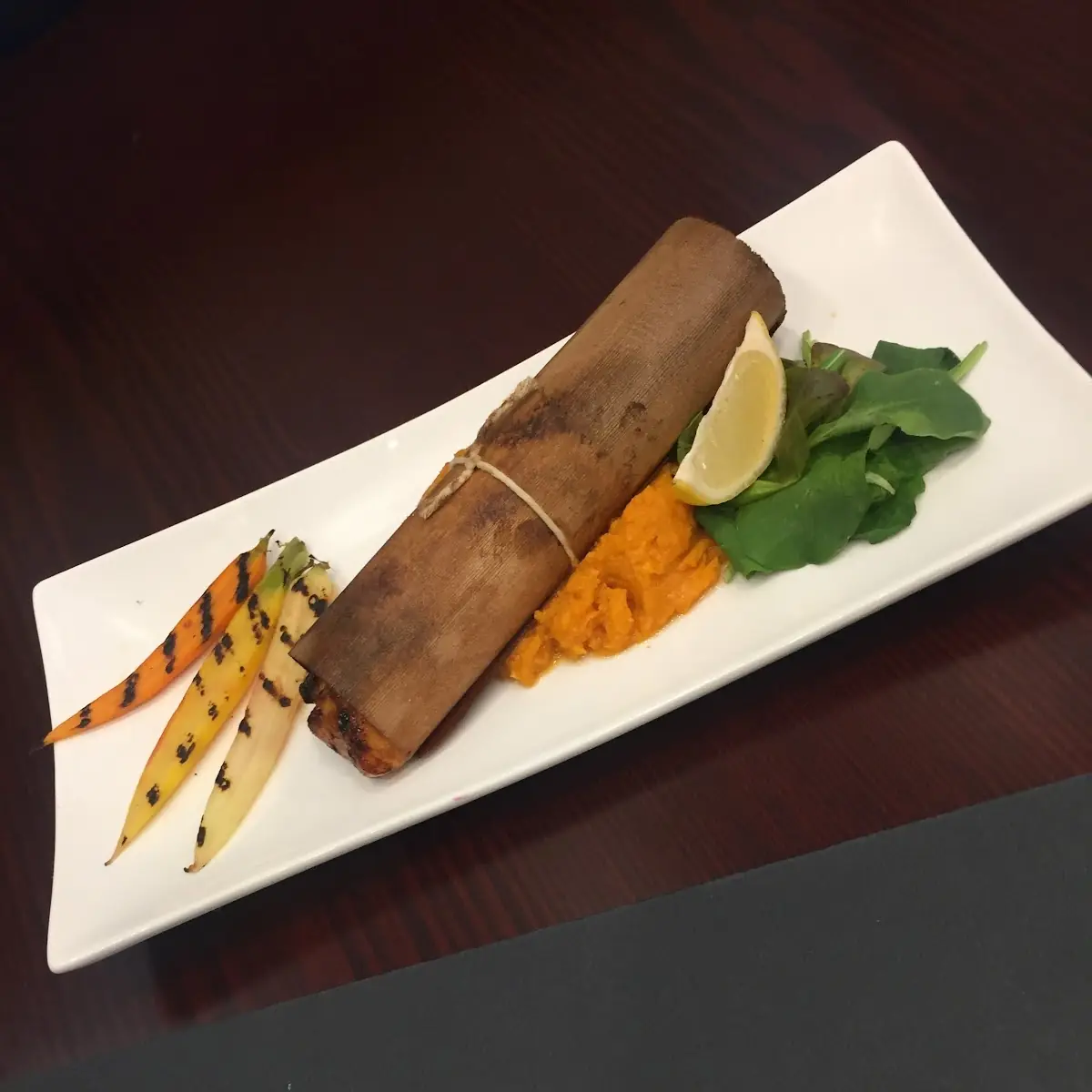 Smoke Salmon Teriyaki