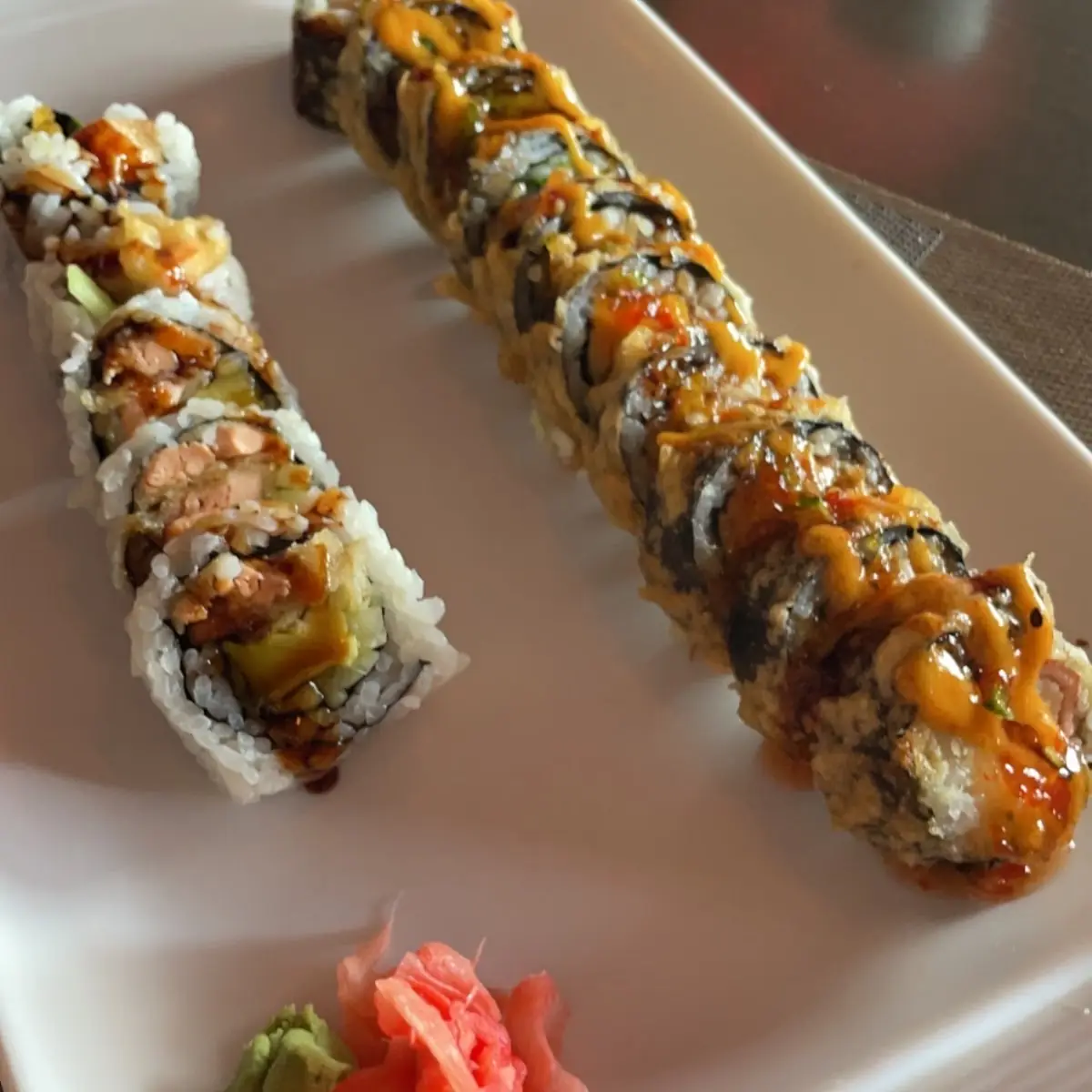 Godzilla Roll Light Cream Cheese