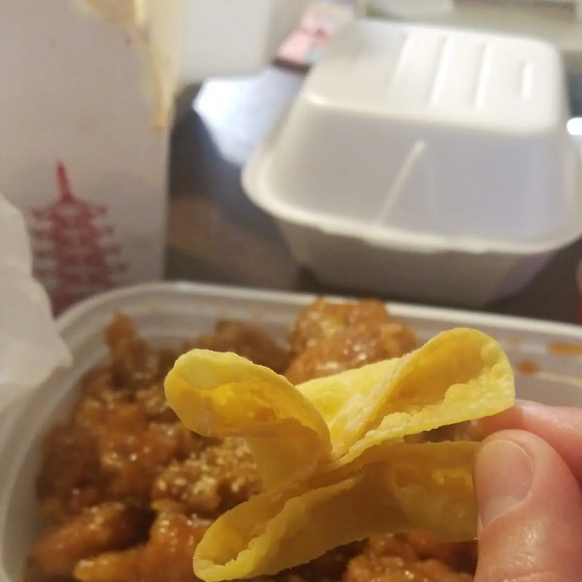 Glorious Cheese Wonton and Sesame Chicken