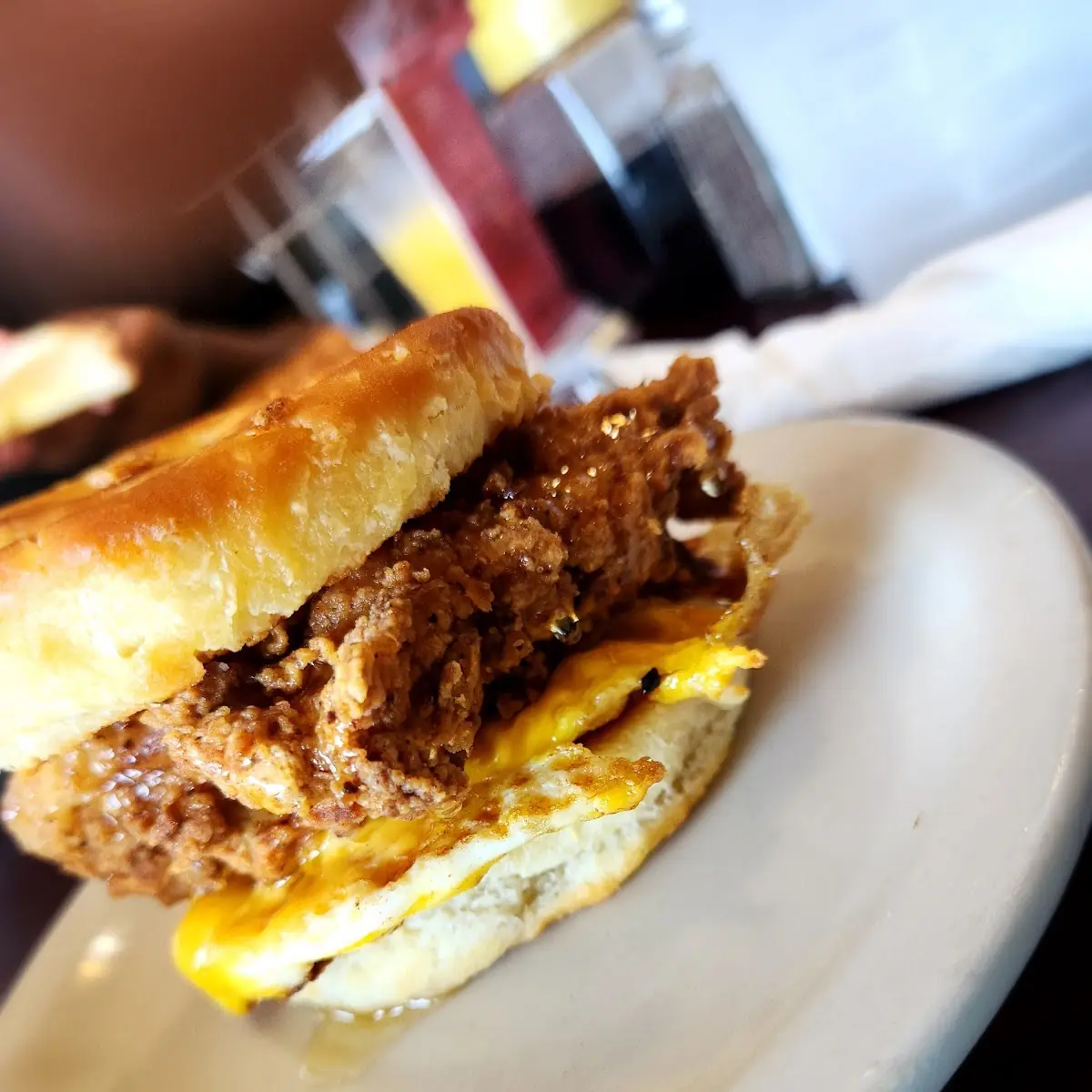 Cenacle Honey Chicken Biscuit Breakfast