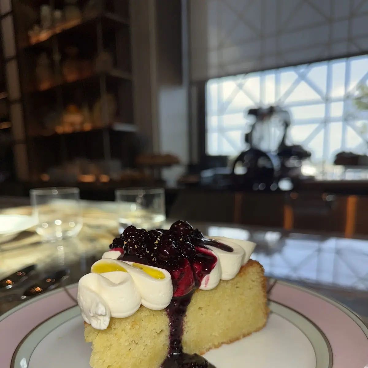 Lemon Olive Oil Cake with Berries