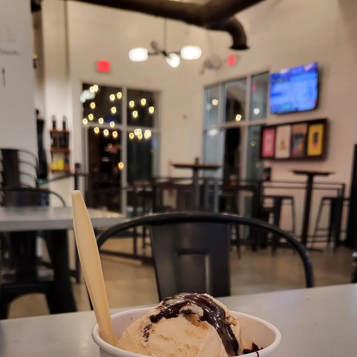 Peanut Chocolate Ice Cream