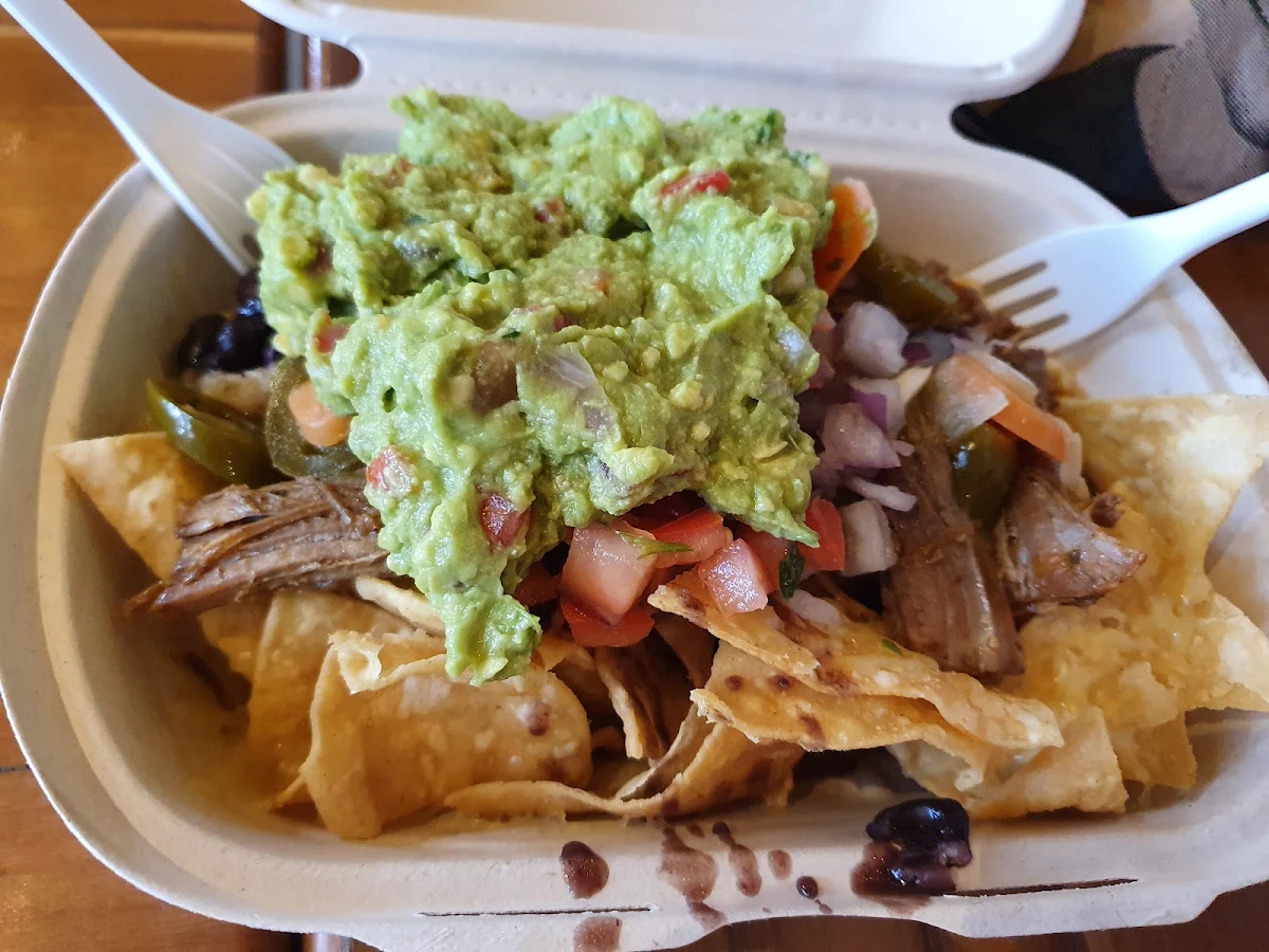 Corn Chips with Guac, Guzman y Gomez - UNSW