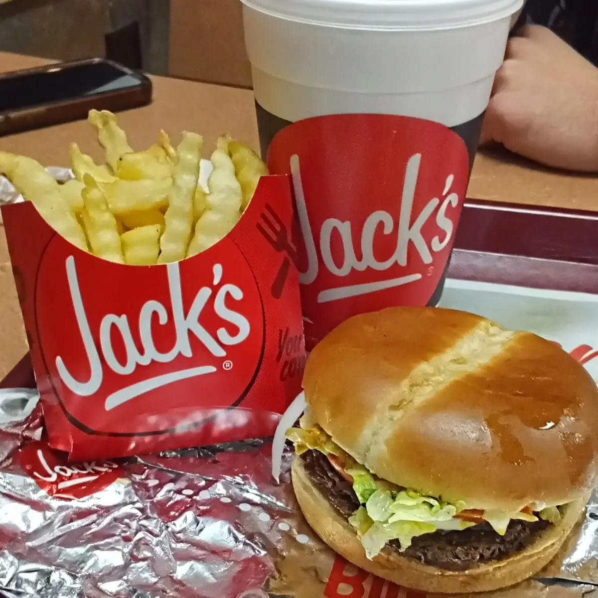 Bacon Cheeseburger Meal