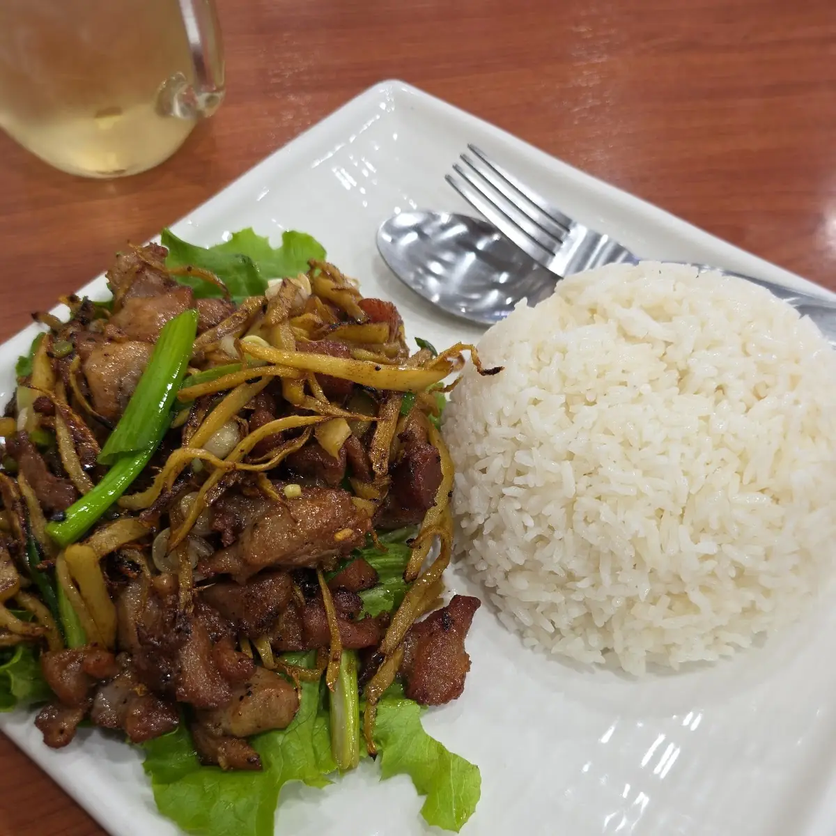 Ginger Chicken and Rice
