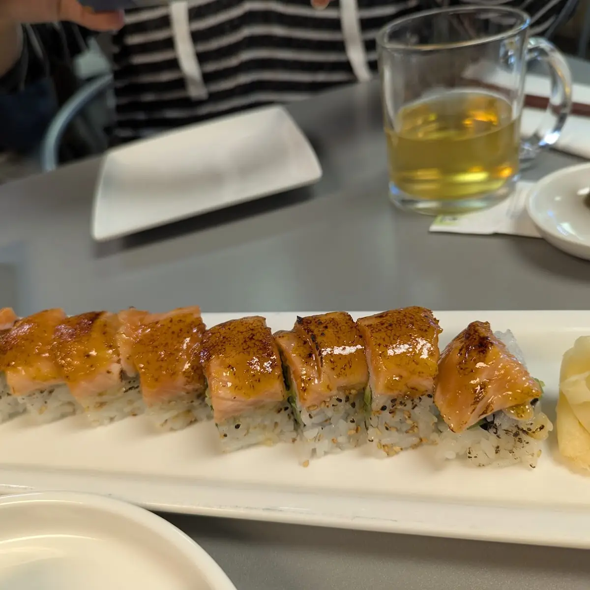 Spicy Salmon Roll.