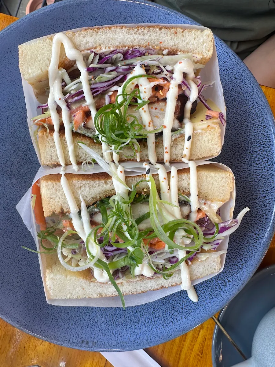 Fried Tofu Sando V, Cat-themed Japanese cafe | neko Geelong