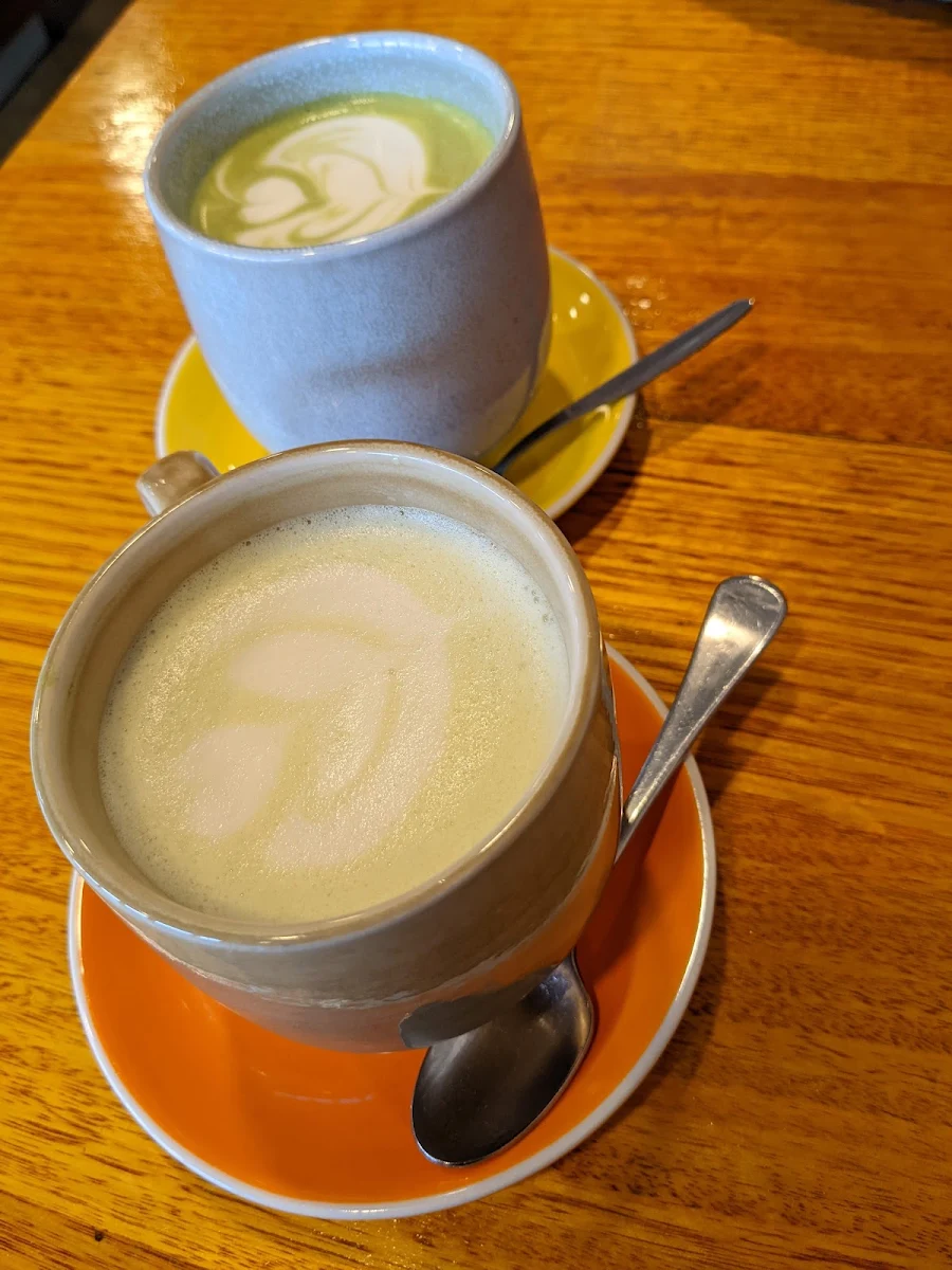 Matcha Latte with Oat Milk, Cat-themed Japanese cafe | neko Geelong