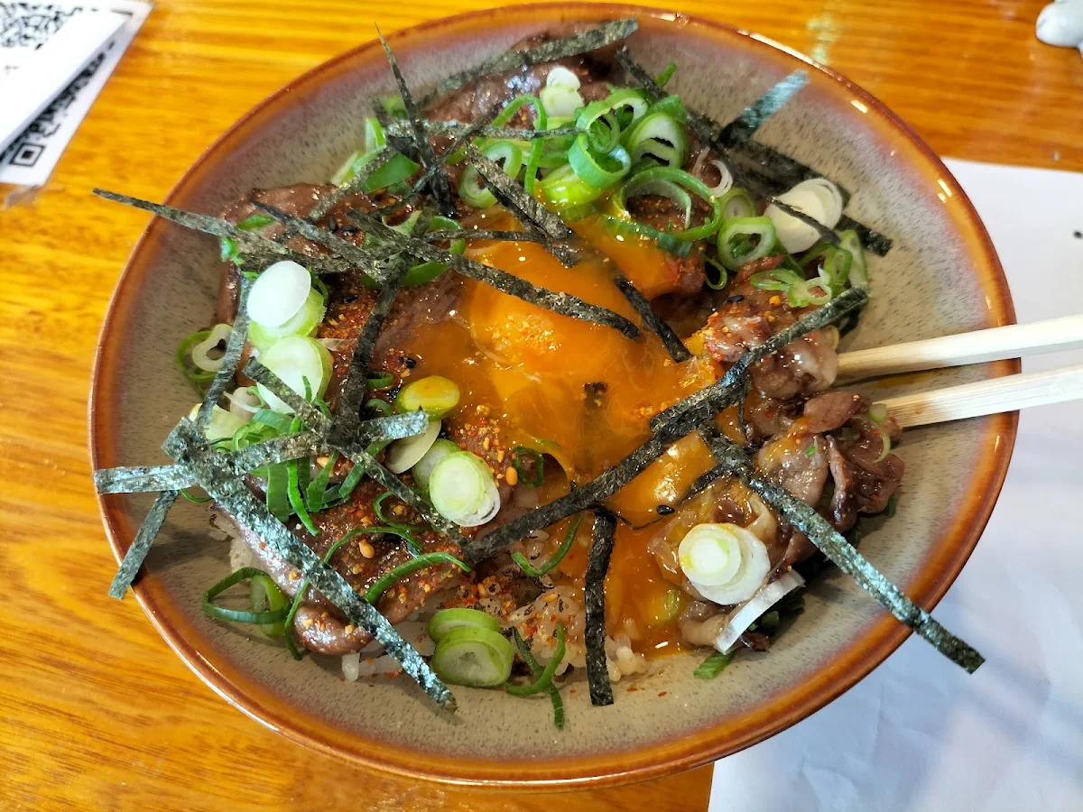 Wagyu Don with Miso Soup, Cat-themed Japanese cafe | neko Geelong