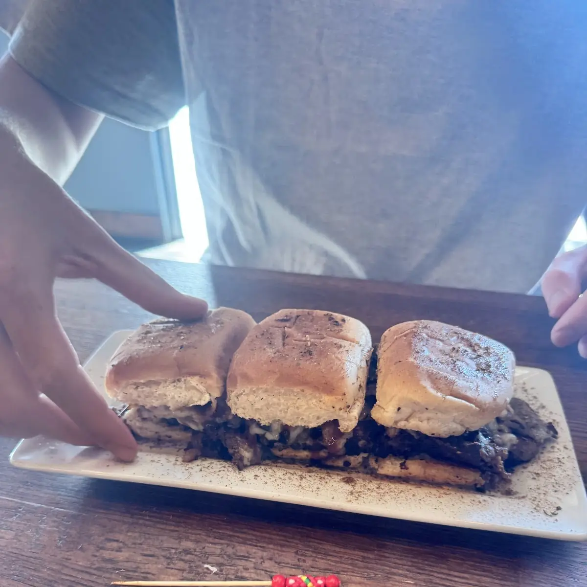 Philly Cheesesteak Sliders