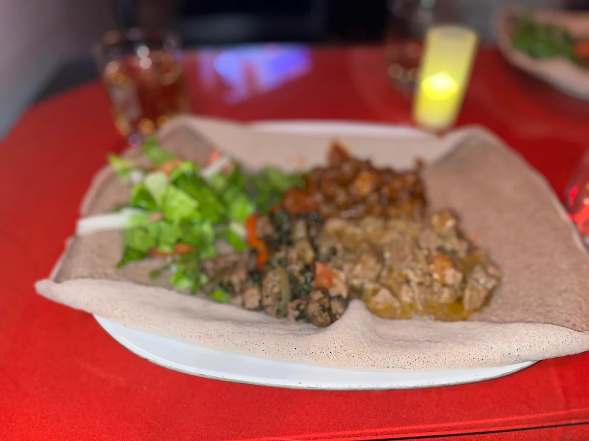 Meat Platters, Rendez-Vous Ethiopian and Eritrean Restaurant