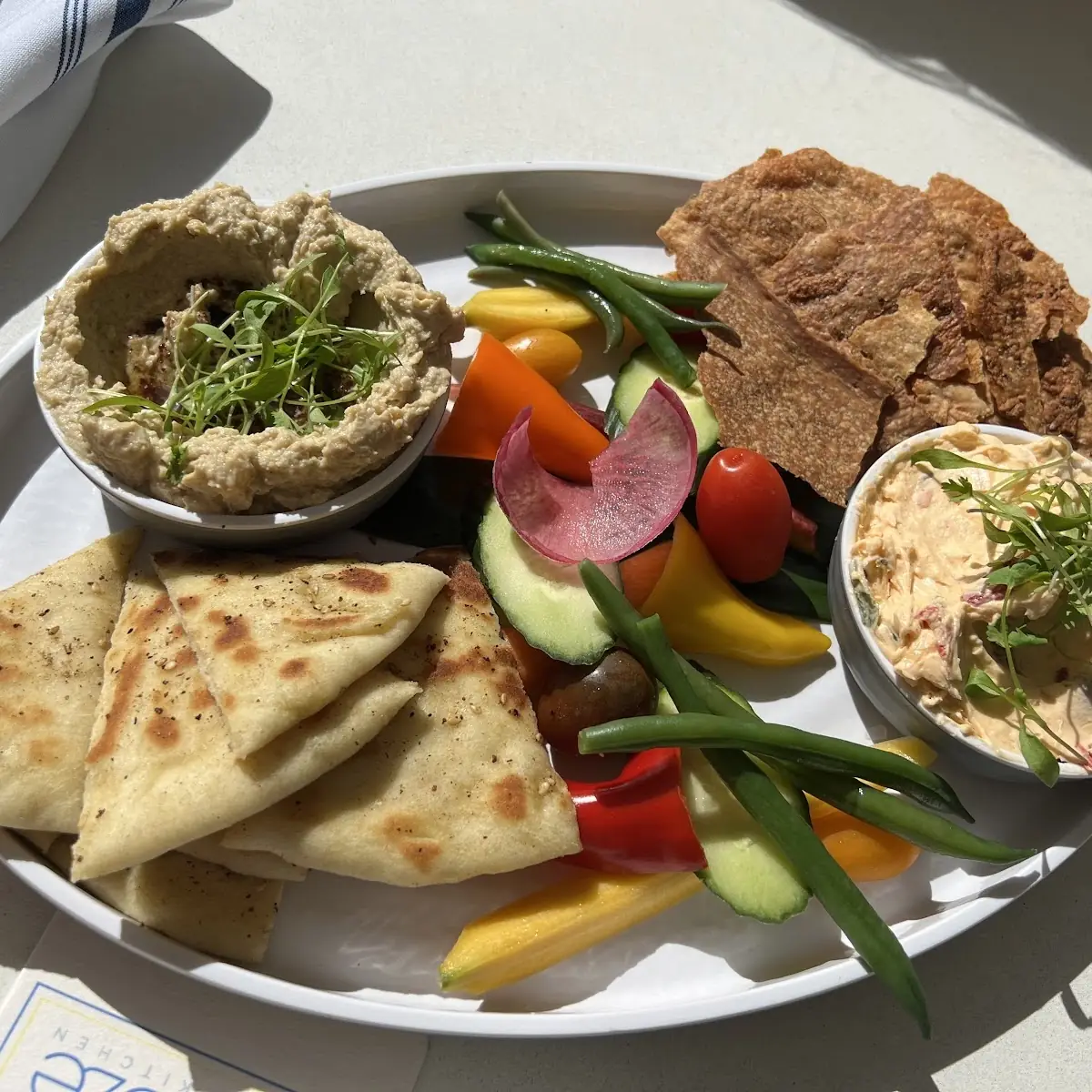 Hummus Plate