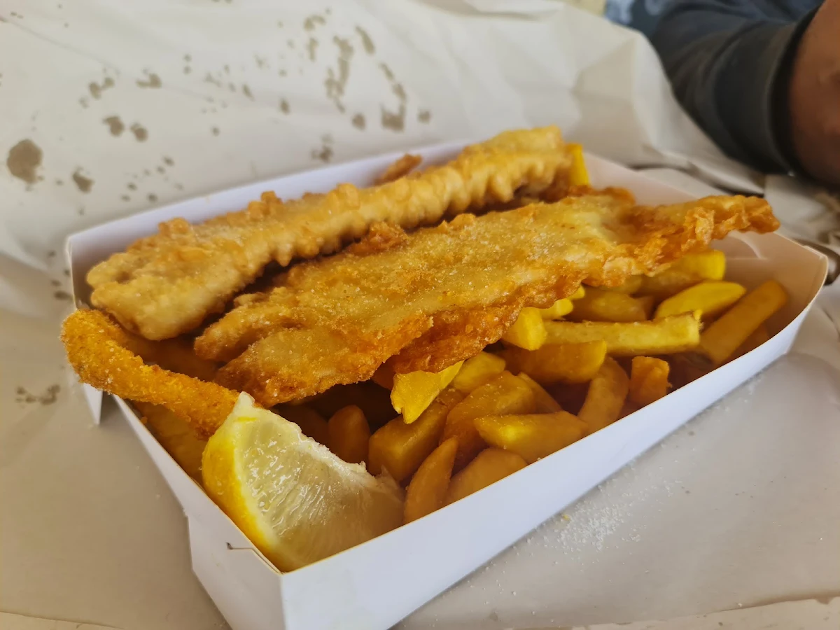 Pieces of Fish & Chips, Snapper And Snacks