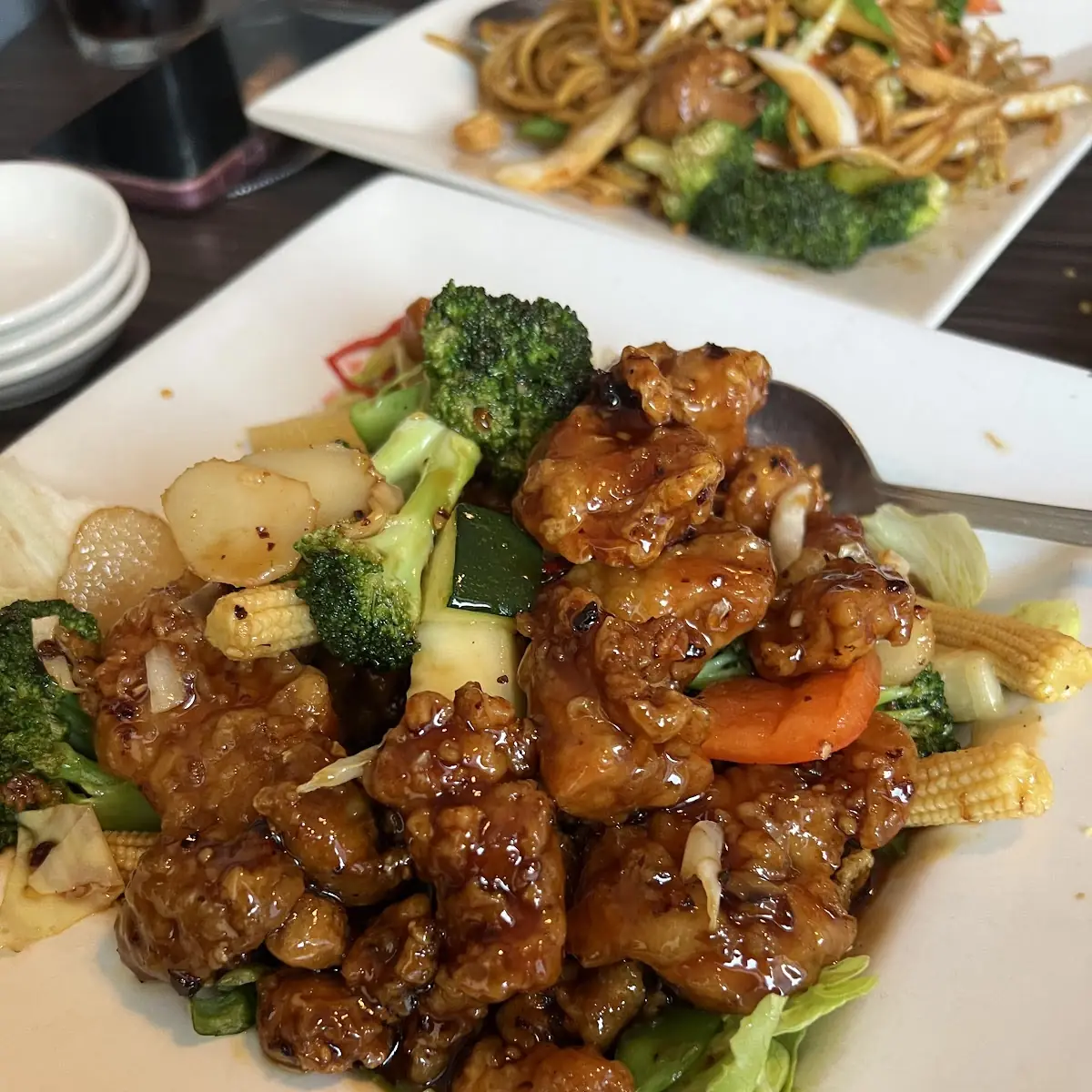 Honey Garlic Chicken with Vegetables