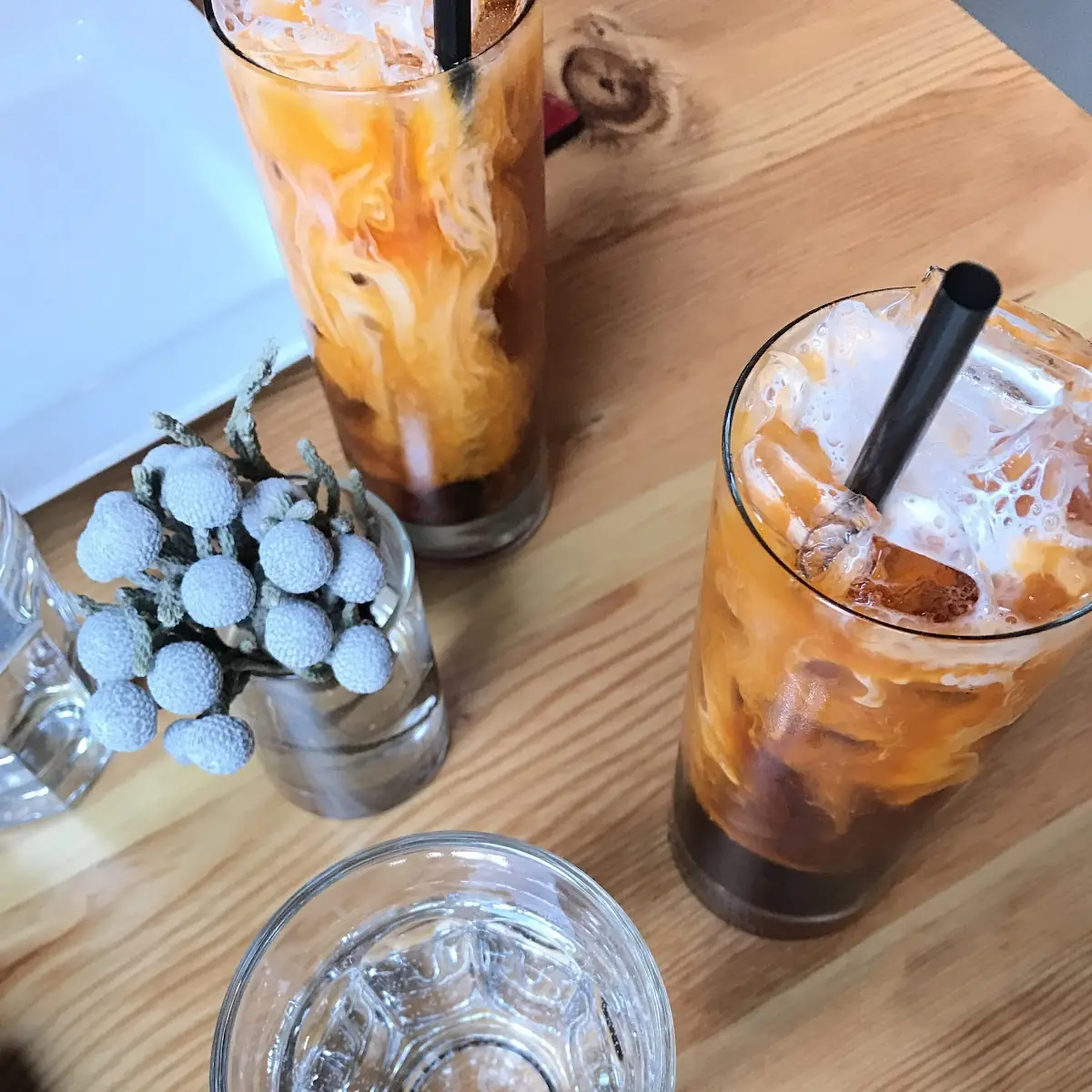 Thai Tea with Coconut Milk
