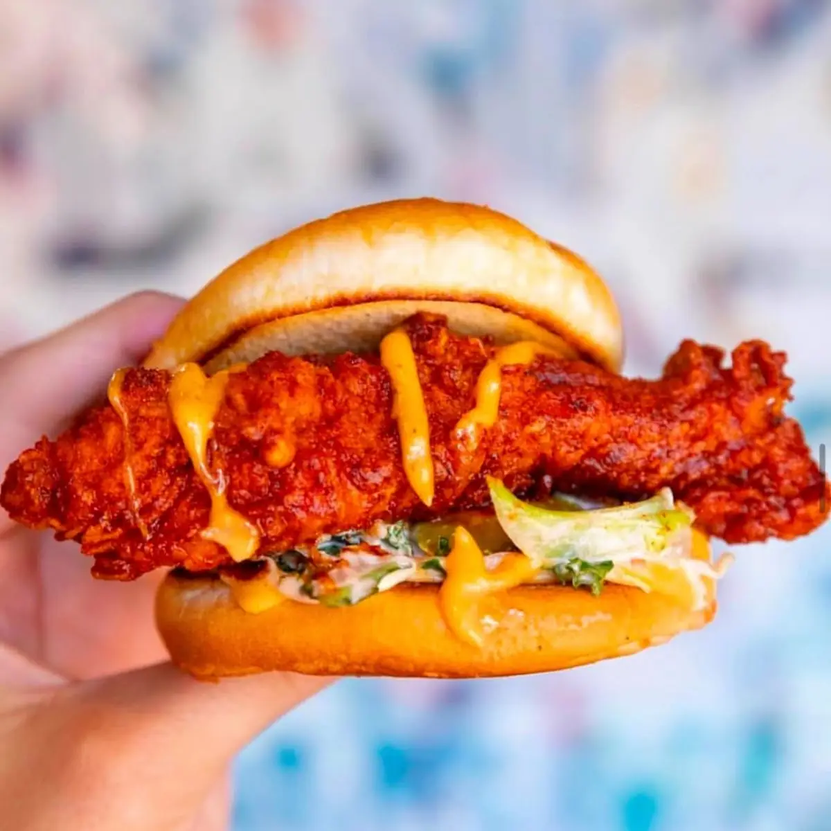 Hot Cheetos Chicken Sliders
