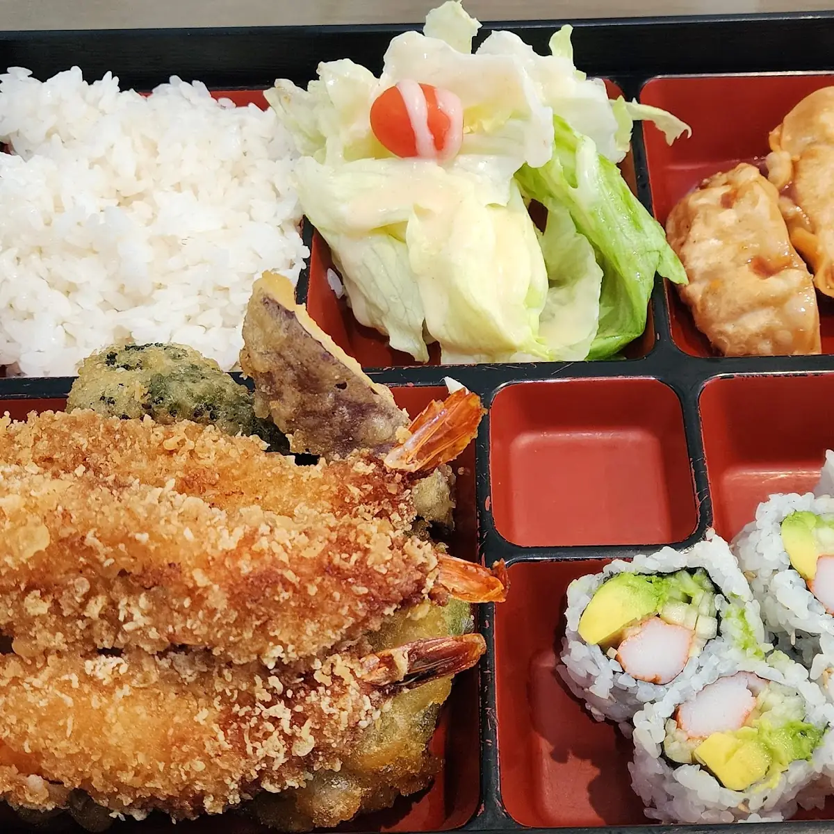 Shrimp Tempura Bento Box