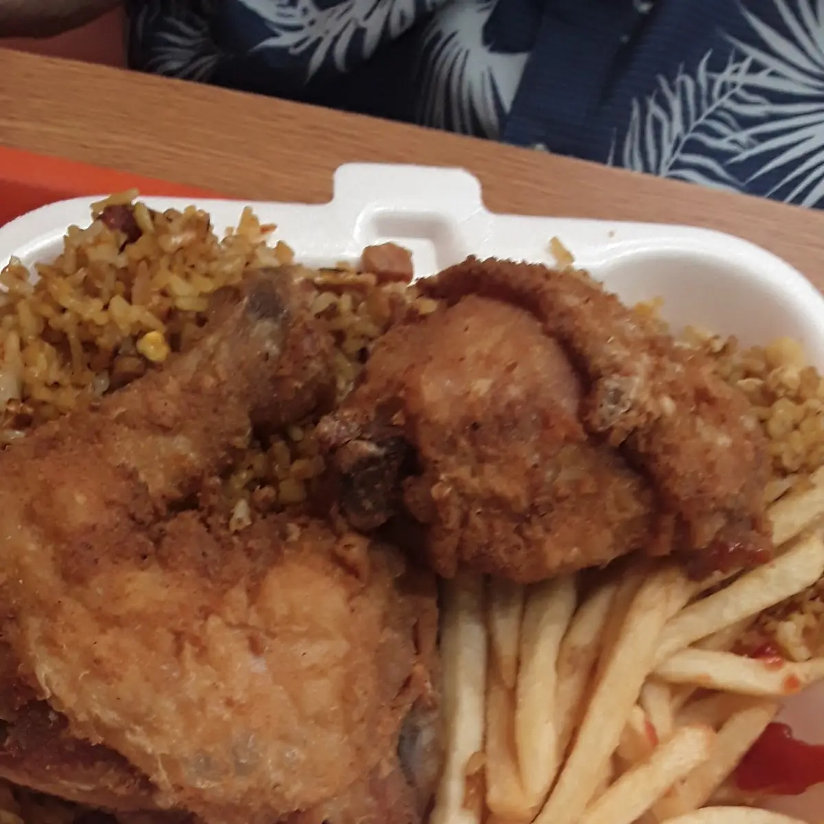 Fried Rice Chicken