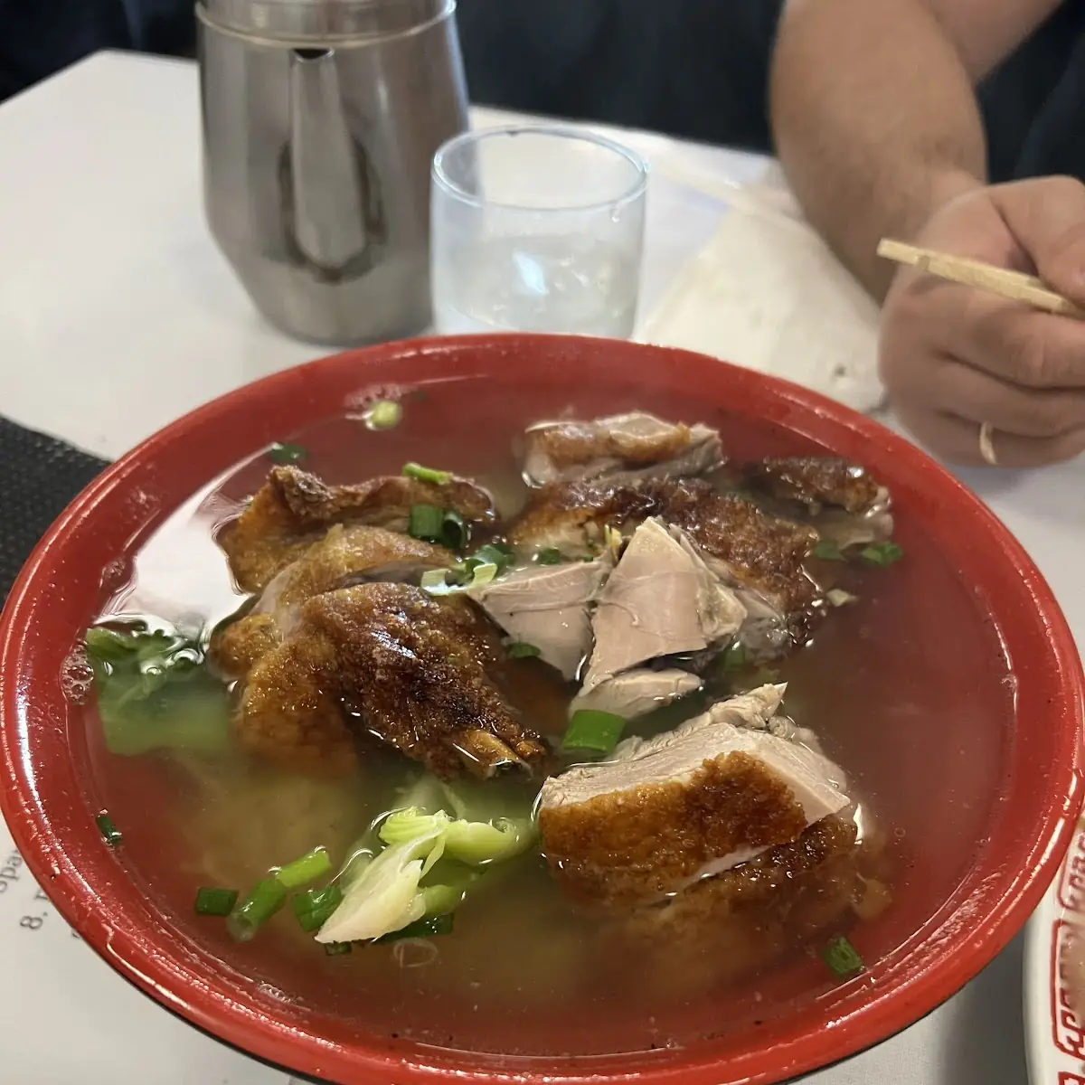 Roast Duck Noodle Soup