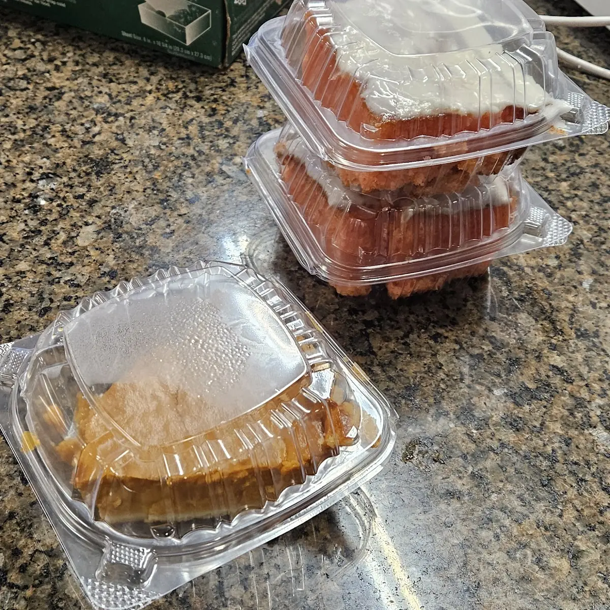 Pumpkin Pie and Strawberry Cake